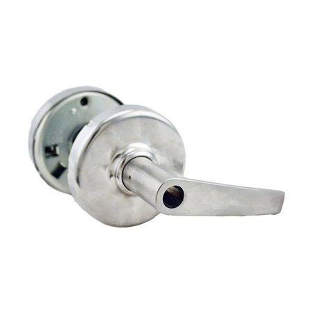 CORBIN RUSSWIN mstrong Lever and D Rose Sngl Cylinder Storeroom Grade 2 Std Dty Lever Lock L4 Keyway Satin Chrome CL3857AZD626